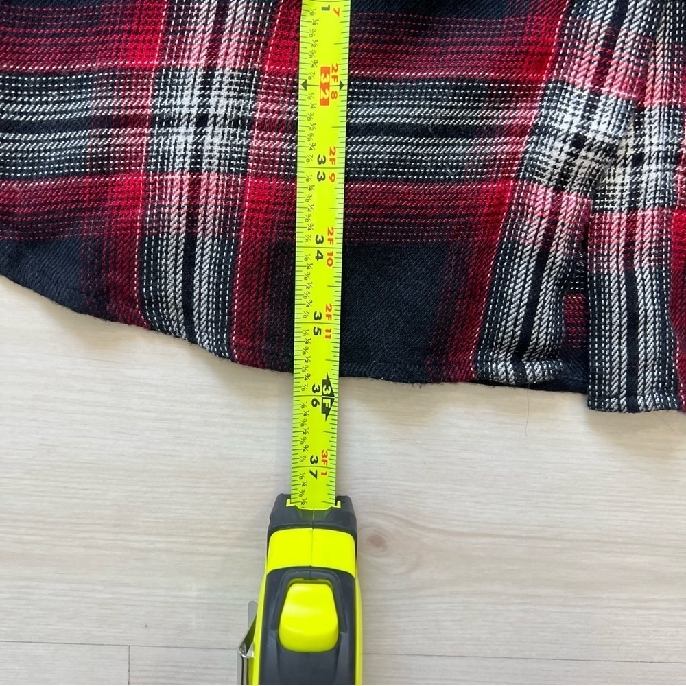 Madewell Courier Shirt Dress M Plaid Pockets Mini - Picture 7 of 14